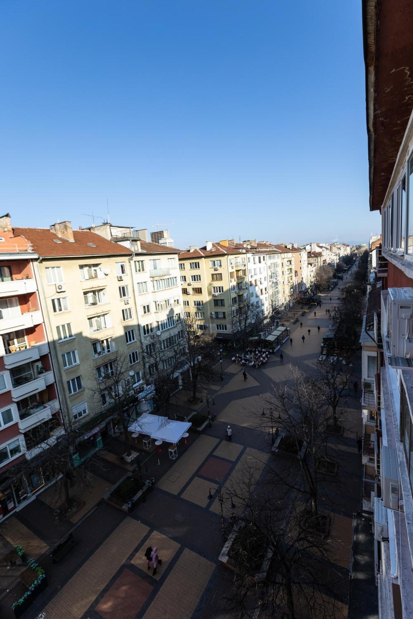 Apartament 1Bdr Flat In Center Of Sofia Vitoshka Blvd Zewnętrze zdjęcie