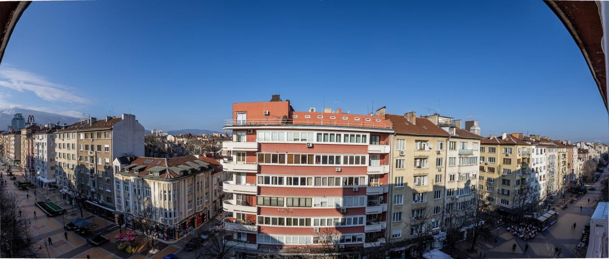 Apartament 1Bdr Flat In Center Of Sofia Vitoshka Blvd Zewnętrze zdjęcie
