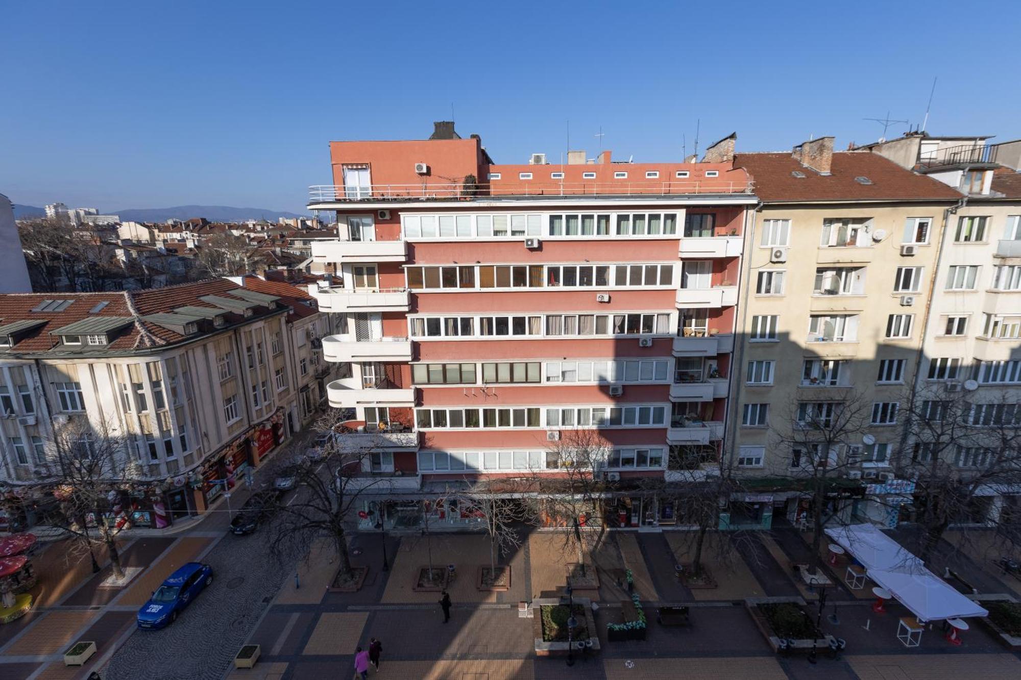 Apartament 1Bdr Flat In Center Of Sofia Vitoshka Blvd Zewnętrze zdjęcie